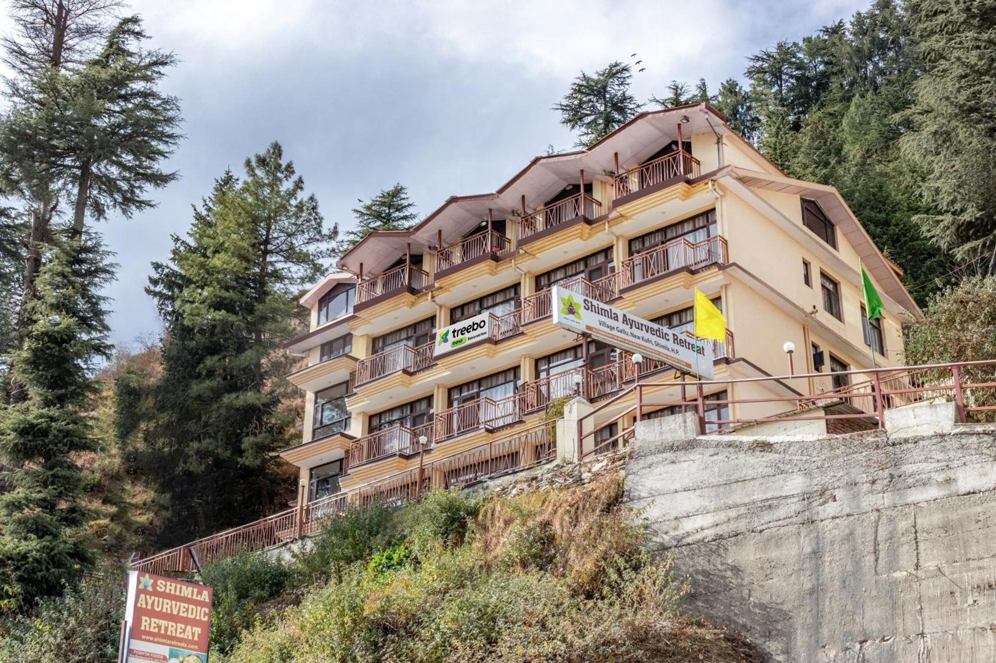 Treebo Shimla Ayurvedic Retreat Kufri Hotell Exteriör bild
